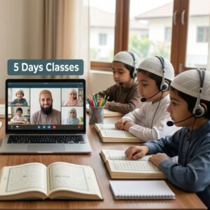 Namaz and 40 Dua’s 5 classes Weekly